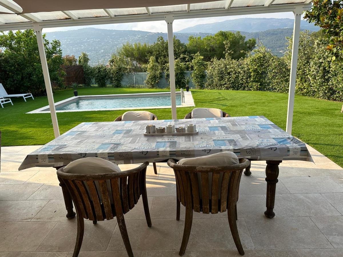 Petite Maisonette Adossee Mais Independante Avec Piscine Villa Peymeinade Bagian luar foto